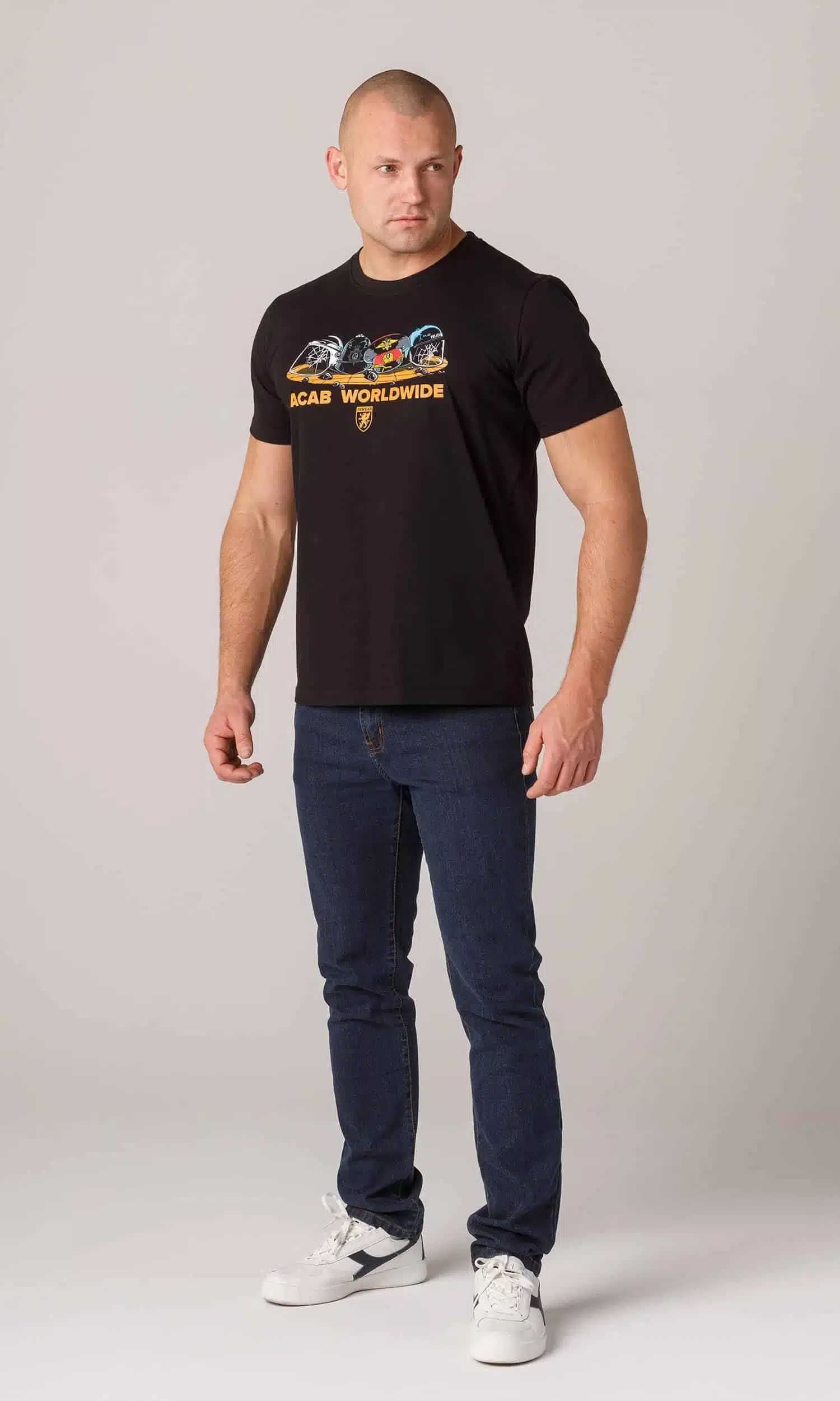 PG WEAR - ACAB Worldwide - BLACK - Majica - 2