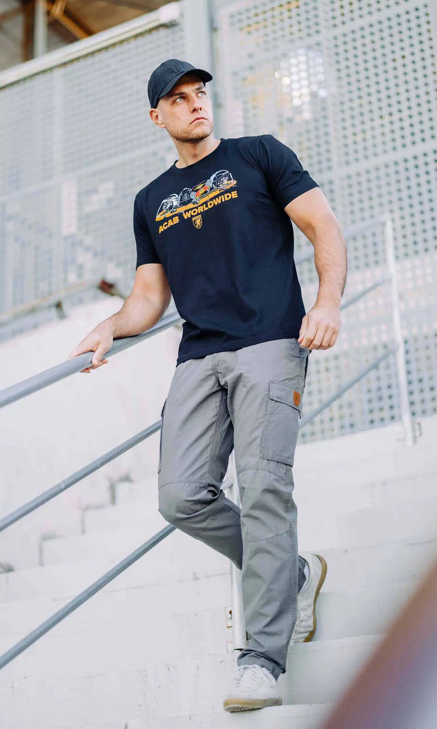 PG WEAR - ACAB Worldwide - BLACK - Majica - 6