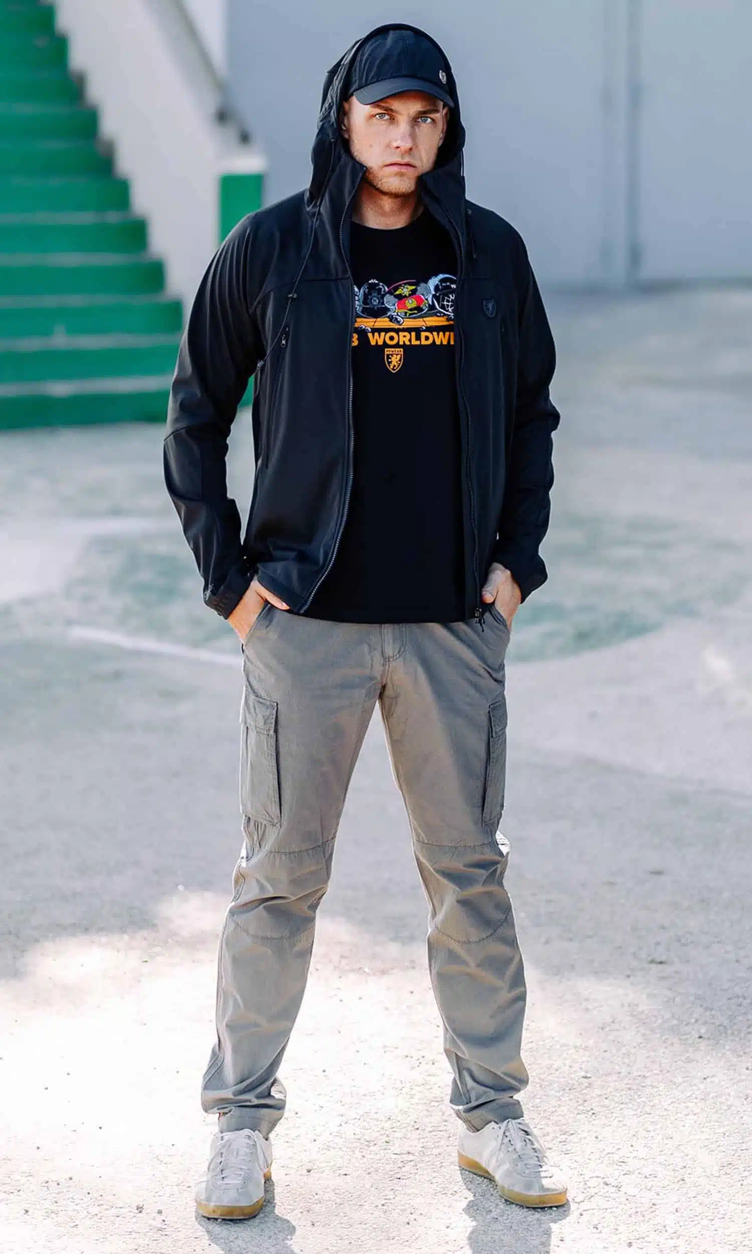 PG WEAR - ACAB Worldwide - BLACK - Majica - 7